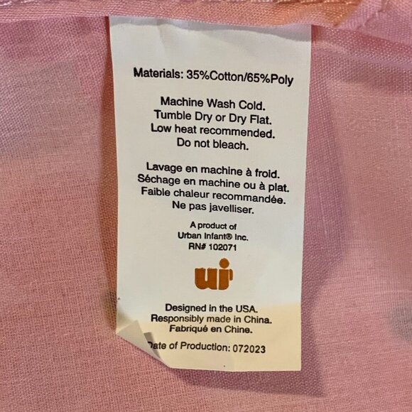 Urban Infant Kids Little Helper Medium Poppies‎ 3-5 Year Apron NWT - Picture 10 of 15